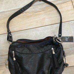 DS Bags NWT Black Leather Purse